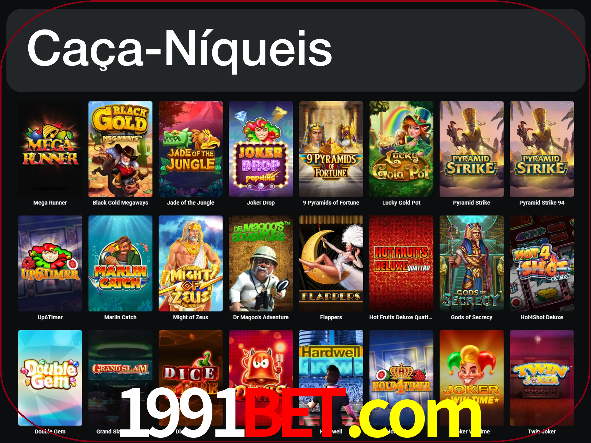 LeonBet tem mais de 3000 slots para jogar.